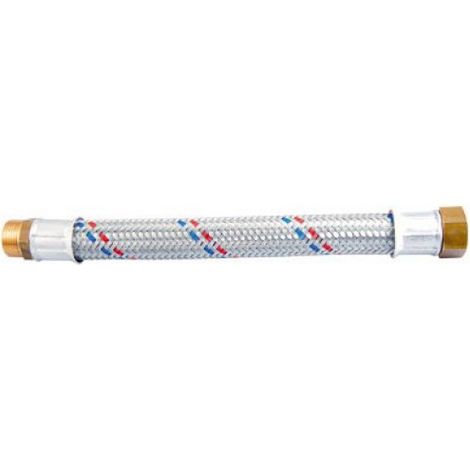 FLESSIBILE ANTIVIBRANTE IN ACCIAIO ZINCATO MF CM 60 1/2