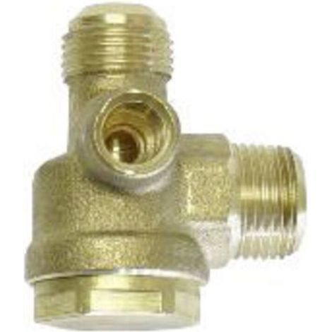 Clapet anti-retour 9048063 pour compresseur 3/8 pouces – Adapté à de nombreux compresseurs – Longueur 55 mm – 1 pièce – (1/2)
