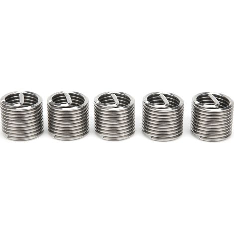 Kit de 5 inserts filetés M20x2,5x1,5D avec douilles et écrous à expansion.
