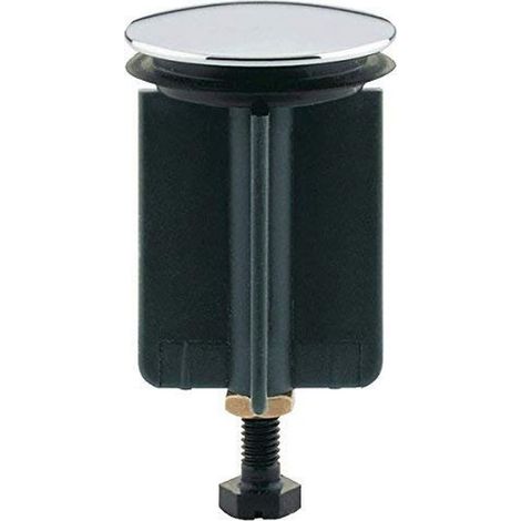 1 - Clapet De Vidage - Pièce Détachée - Pour Lavabo Avec Joint - Résistant - Salle De Bain - Chromé - 1,4 Pouces