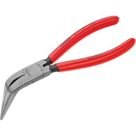 KNIPEX 38 71 200 Mechanics' Pliers plastic coated black atramentized 200 mm