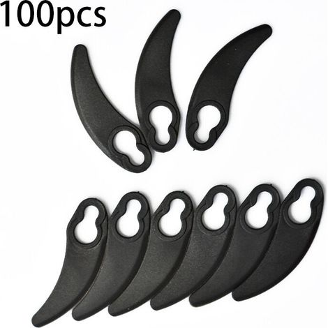 L58 Small Crescent Trimmer Plastic Blade Lawn Mower Trimmer Plastic Blade Garden Tool Accessories (1/4)