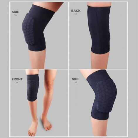 QORVA-Genouillères en nid d'abeille, équipement de protection anti-chute et anti-collision (1/3)