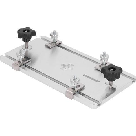 Scie Sauteuse électrique Planche à Bascule en Alliage D'aluminium Table de Routeur Plaque D'insertion Outil de Travail du Bois pour des Résultats de qualité