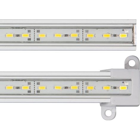 Velleman – Barrette à LED rigide 89 cm – Blanc chaud 3700K – Flux lumineux 700 lm – Indice IP65 pour espaces humides (1/3)