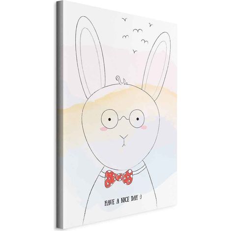 Cuadro - Saludos del Conejo (1 parte) vertical (1/5)