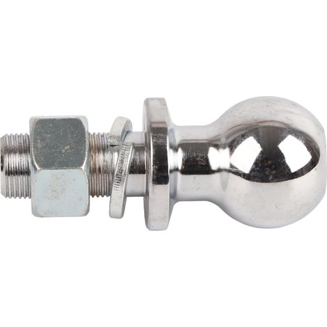 Boule d'attelage pour remorque, surface lisse et brillante, structure compacte, antirouille, grande robustesse, filetage précis 50 mm/1,96 po (1/5)