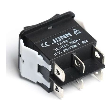 Interruttore di controllo elettrico impermeabile JDNN Micro LA158-2 da 10 A 250 V (1/4)