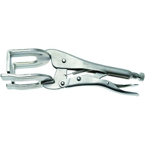 Abrazadera soldadura bgs technic níquel 280 mm robusta