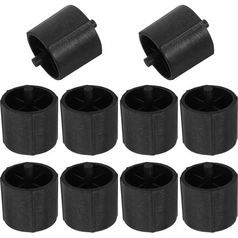 10 Pcs Plastic Core Holder Tape Dispenser Tape Dispenser Insert Wheels Compatible School and Office Supplies Lightweight Replacement Accessories for (1/5)