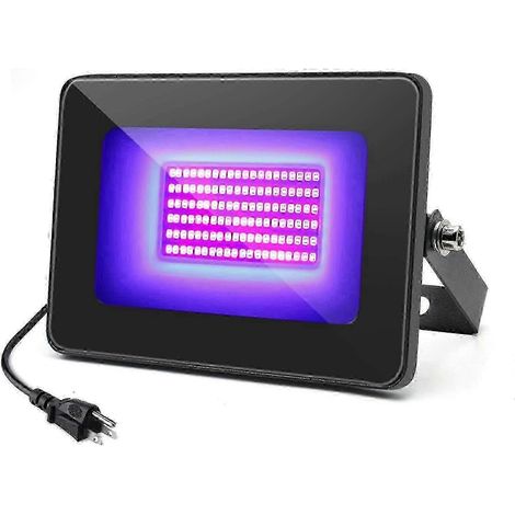 Projecteur UV IP66, 405 nm, 30 W, avec prise américaine KF WHBYV (1/4)
