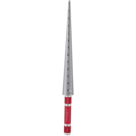 Mesureur de trou conique de haute précision en acier inoxydable 1-6.5/3-15/15-30/30-45mm3-15mm (1/5)