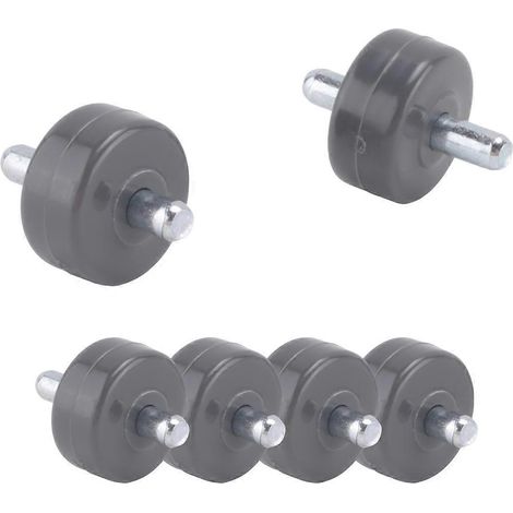Satz mit 6 Vorderrädern für Shark Staubsauger NV350, NV351, NV352, NV355, NV356E, NV500, NV501, NV502 und andere Modelle.