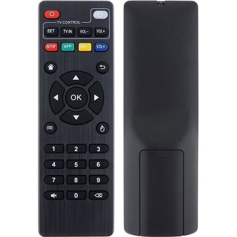 Télécommande universelle de remplacement IR pour Android TV Box H96 Pro / V88 / MXQ / T95 / T95X / T95Z Plus / X96 TX3 Mini-Ywey (1/5)