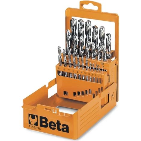 jeu de mèches de forage en acier inoxydable beta 412/sp25