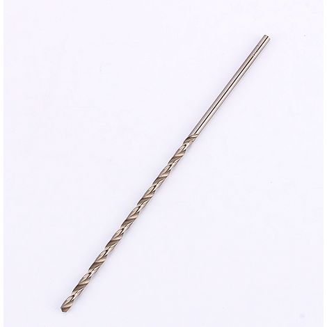 Jeffergarden Nouvel outil de forage à tige droite en spirale en acier rapide extra long de 3,5 mm et 160 mm
