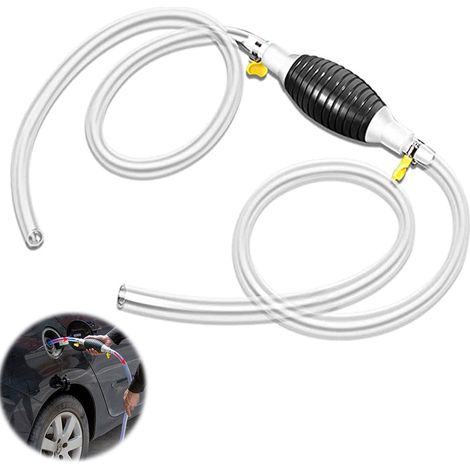 Pompe à essence à essence Pompe à main Pompe à essence de voiture Déflecteur portatif pour pompe de secours à carburant Pompe de transfert pour bateau Véhicule de voiture Diesel Essence huile Eau Tuya (1/4)