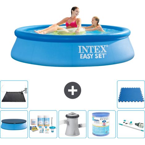 Intex Piscine Easy Set Ronde - 244x61 cm - 8-pièces S30423 (1/5)