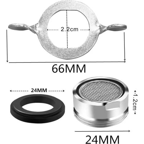 Wasserhahnbelüfter M24 [3 Stück]