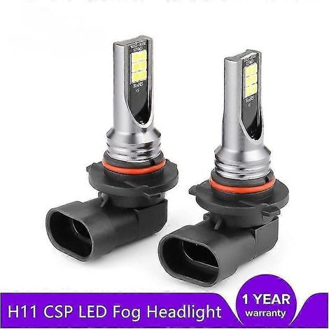 H8 H9 H1 H3 H11 9005 HB3 9006 HB4 CSP LED-dimstrålkastarlampor 6000K vita (1/4)