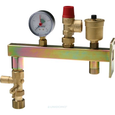 Watts GAG groupe de connexion vasculaire Support pour vases d'expansion de 8 à 50 litres (1/4)