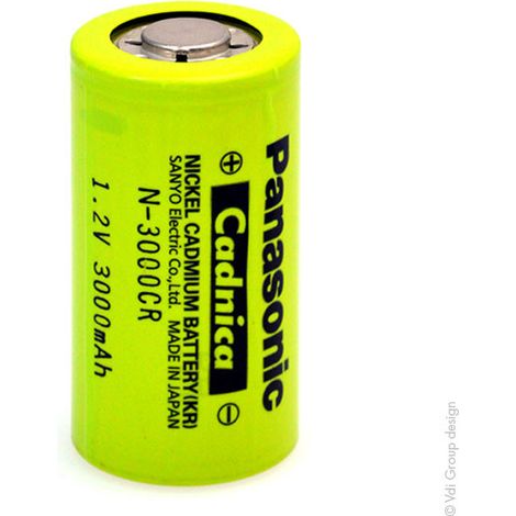 Panasonic - Accu NiCd N-3000CR GAINE 1.2V 3000mAh