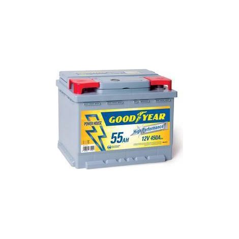 BATTERIA AUTO GOODYEAR 55AMP POWER PLUS