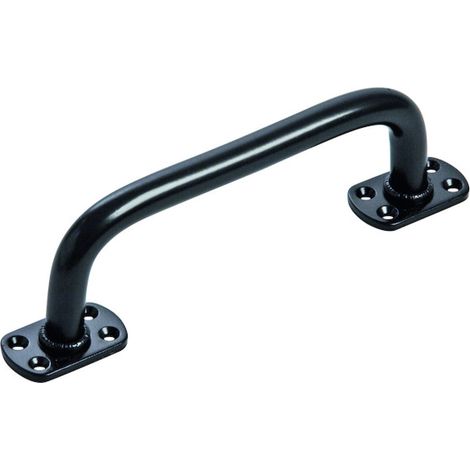 Poignée de tirage droite acier sur platine 679 longueur 351 mm - FRATELLI COMUNELLO