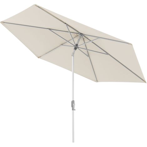 Doppler ACT 305 AUTO-TILT Sonnenschirm ø 305 cm rund Mittelmastschirm Kurbelschirm 4 Farbvarianten 820 Natur (1/2)