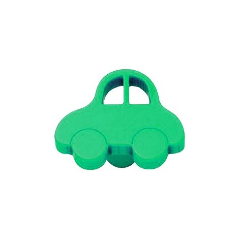 Ouvre&Déco – Bouton de meuble voiture enfant en plastique vert de 44X34 mm, PETITE OTO