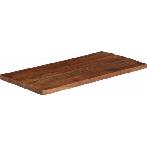Maison Exclusive - Piano Tavolo 110x50x2,5 cm Rettangolare in Massello di Recupero (1/5)