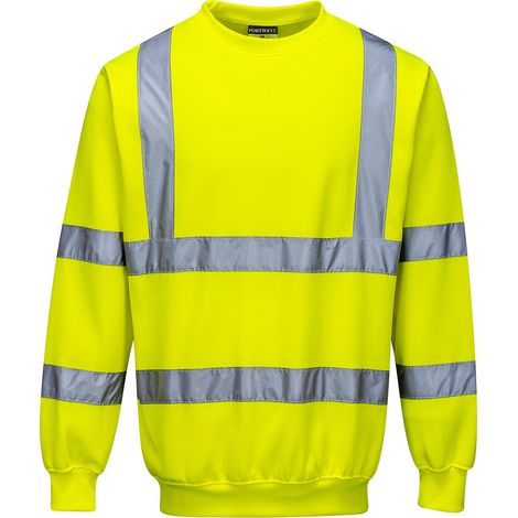 Hochsicht-Sweatshirt Farbe: Gelb Größe XXXL - Portwest