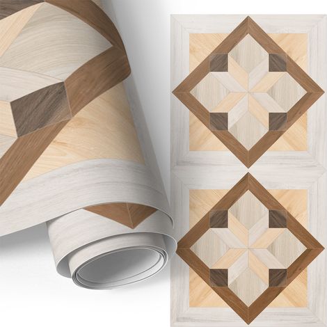 Klebefolie für Möbel - Möbelfolie - Selbstklebefolie - für Couchtisch - Türen - Wohnzimmer - Schlafzimmer Holzmuster 50x100 cm