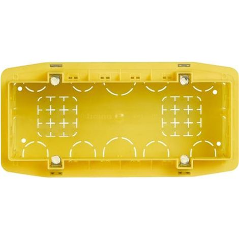 Caja empotrable BTicino de 6 módulos