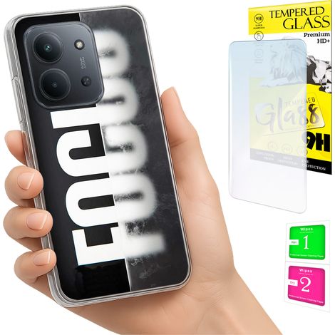 Custodia per Xiaomi Redmi 15C 5G 173mm / Poco C85, cover posteriore in vetro (1/5)