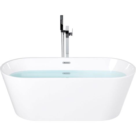 Freistehende Badewanne HAVANA 170 x 73 cm Weiß