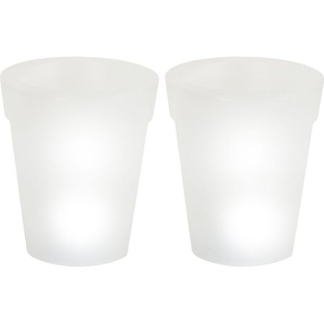 LED-Solar-Blumentopfleuchte – 19 cm hoch – Dekorative Außenbeleuchtung (1/5)