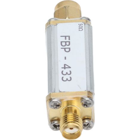 Bandpassfiltermodul mit SMA-Schnittstelle, ultraklein, 50 Ohm, 433 (400–475) MHz, FBP-433 (1/5)