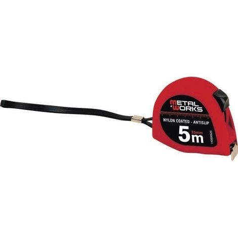 Mètre ruban magnétique en nylon, 5m x 25mm Métallurgie 140000526