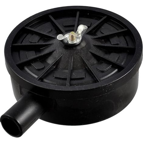 Filtre à Air Compresseur Filtration Silence 20mm Filetage Mâle Noir