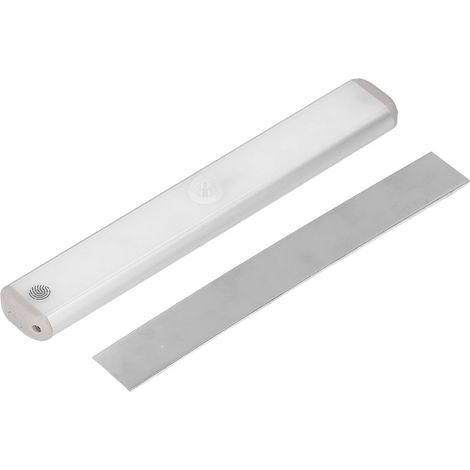 Kabellose LED-Schrankleuchte mit Infrarot-Touch-Steuerung, USB-Ladeanschluss, Magnetrückseite und stufenloser Dimmfunktion (1 Stück) (1/5)