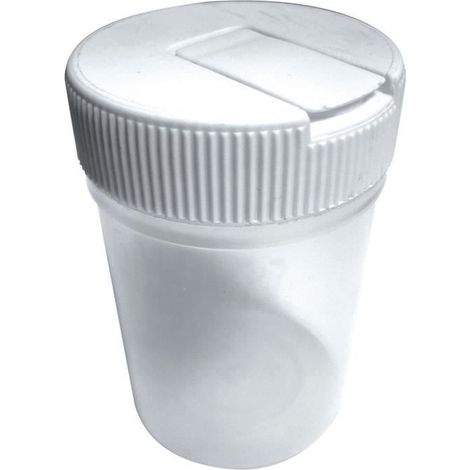 Flacon soupoudreur - 230 g - Blanc - Objets décoratifs - Utilisation extérieure