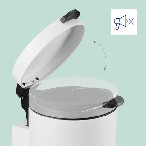Wandmontierter kosmetikbehalter 3 liter 8831037