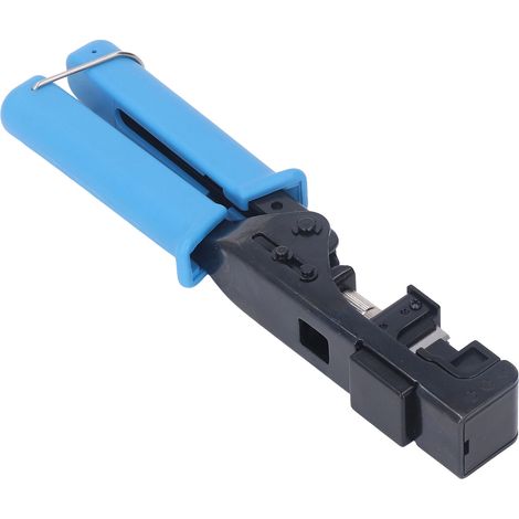 Pince sertissage RJ45 acier allié bouche plate dénudage coupe câble réseau Cat5 Cat6 outil telecom (1/5)