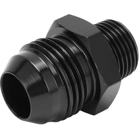Gerader 10 AN auf 3/8 NPT-Adapter aus schwarz eloxiertem 6061-T6 Aluminium für die meisten Flüssigkeiten (1/5)