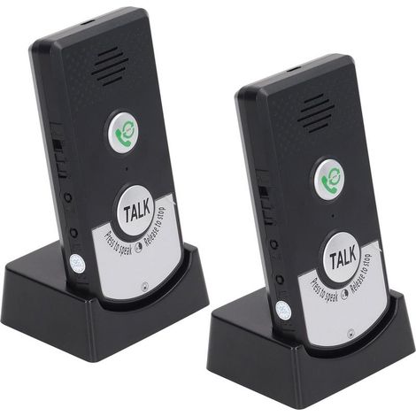 Interphone vocal à 2 voies, interphone sans fil à très longue portée, interphone étanche, système de sonnette (1/5)