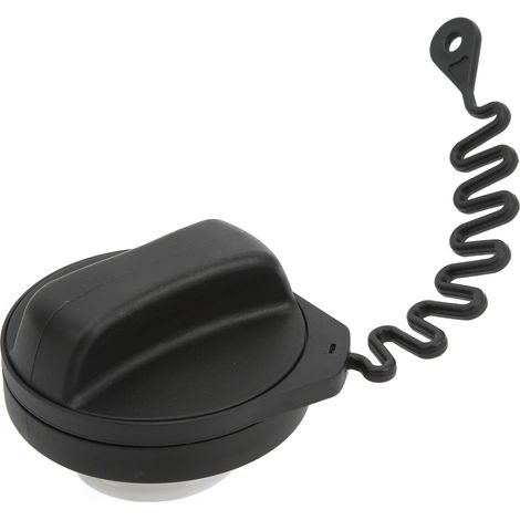 Tankdeckel mit Befestigungselement, schwarz, ABS, Kfz-Ersatzteil 9470016 für Volvo S60 S80 V70 V60 XC60 XC70 XC90 (1/5)