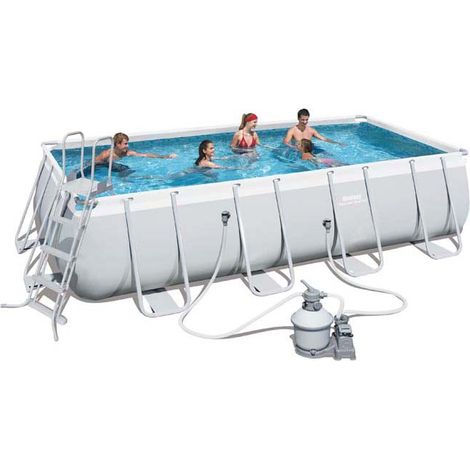 Piscina Bestway Power Steel Rettangolare cm 549x274x122h - 56466