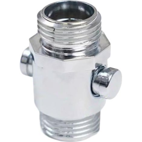 Régulateur de débit d'eau à dégagement rapide, adaptateur de roue d'arrêt d'eau, limiteur de débit, régulateur de débit d'eau de douche, accessoires de douche, adaptateur de roue d'arrêt d'eau (1/5)