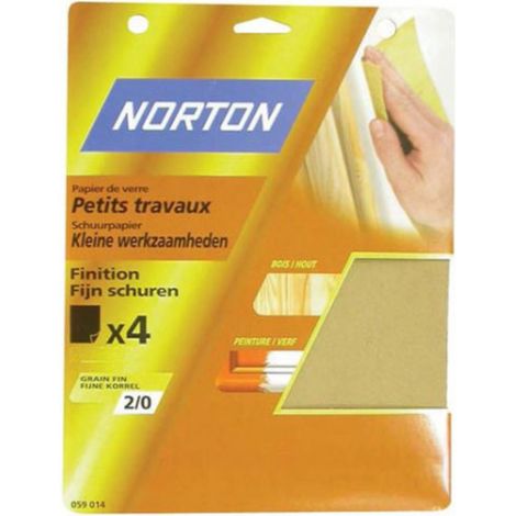 Feuille ponçage à main - 230x280 mm - 63642519294